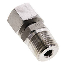 12S y 1/2'' NPT Rectas de acero inoxidable con rosca macho 630 bar Ajustable ISO 8434-1