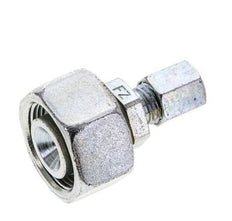 6L & 18L Zink plated Steel Straight Cutting Fitting with Swivel 315 bar ISO 8434-1