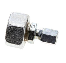 6L & 18L Zink plated Steel Straight Cutting Fitting with Swivel 315 bar ISO 8434-1
