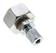 6L & 18L Zink plated Steel Straight Cutting Fitting with Swivel 315 bar ISO 8434-1