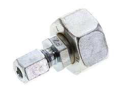 6L & 18L Zink plated Steel Straight Cutting Fitting with Swivel 315 bar ISO 8434-1