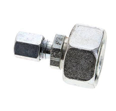 6L & 18L Zink plated Steel Straight Cutting Fitting with Swivel 315 bar ISO 8434-1