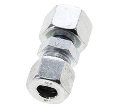 12S & 14S Zink plated Steel Straight Cutting Fitting with Swivel 630 bar ISO 8434-1