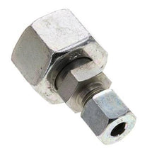 8S & 20S Zink plated Steel Straight Cutting Fitting with Swivel 400 bar ISO 8434-1