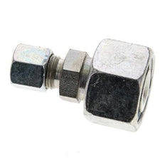 8S & 20S Zink plated Steel Straight Cutting Fitting with Swivel 400 bar ISO 8434-1