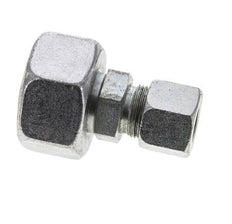 14S & 25S Zink plated Steel Straight Cutting Fitting with Swivel 400 bar ISO 8434-1