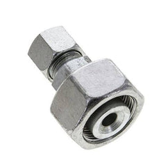 14S & 25S Zink plated Steel Straight Cutting Fitting with Swivel 400 bar ISO 8434-1