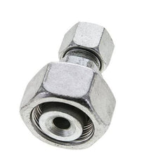 14S & 25S Zink plated Steel Straight Cutting Fitting with Swivel 400 bar ISO 8434-1