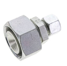 16S & 38S Zink plated Steel Straight Cutting Fitting with Swivel 315 bar ISO 8434-1