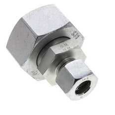 16S & 38S Zink plated Steel Straight Cutting Fitting with Swivel 315 bar ISO 8434-1