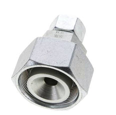 16S & 38S Zink plated Steel Straight Cutting Fitting with Swivel 315 bar ISO 8434-1