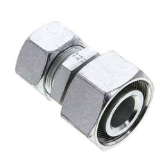 30S & 38S Zink plated Steel Straight Cutting Fitting with Swivel 315 bar ISO 8434-1