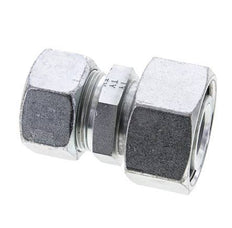 30S & 38S Zink plated Steel Straight Cutting Fitting with Swivel 315 bar ISO 8434-1