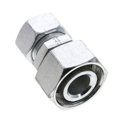 30S & 38S Zink plated Steel Straight Cutting Fitting with Swivel 315 bar ISO 8434-1