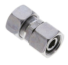 18L & 16S Zink plated Steel Straight Cutting Fitting with Swivel 315 bar ISO 8434-1