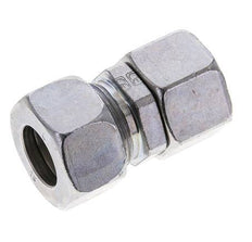 18L & 16S Zink plated Steel Straight Cutting Fitting with Swivel 315 bar ISO 8434-1