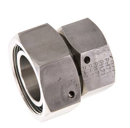 35L y 42L Acero inoxidable recto con rótula 160 bar Junta tórica de FKM Cono de cierre ISO 8434-1