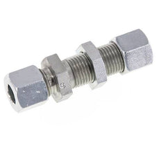 10L Acero Zincado Racor Recto Pasamuros 315 bar ISO 8434-1