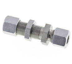 10L Acero Zincado Racor Recto Pasamuros 315 bar ISO 8434-1