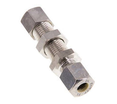 Racor de compresión recto de acero inoxidable 8L Pasamuros 315 bar ISO 8434-1