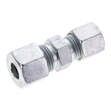 8S & 10S Zink plated Steel Straight Cutting Fitting 630 bar ISO 8434-1