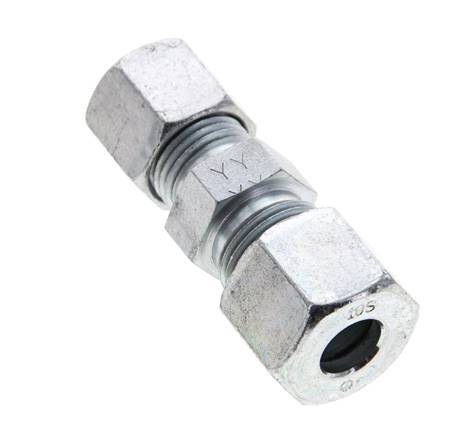 8S & 10S Zink plated Steel Straight Cutting Fitting 630 bar ISO 8434-1