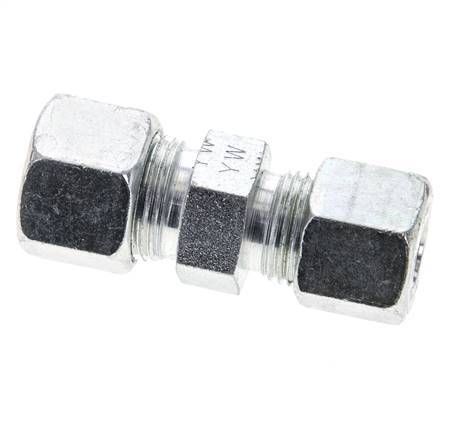 10S & 12S Zink plated Steel Straight Cutting Fitting 630 bar ISO 8434-1