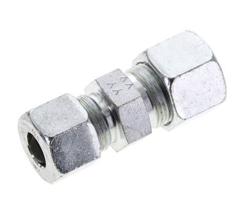 12S & 14S Zink plated Steel Straight Cutting Fitting 630 bar ISO 8434-1