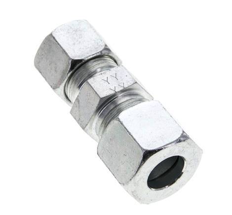 12S & 14S Zink plated Steel Straight Cutting Fitting 630 bar ISO 8434-1