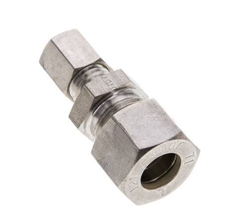 6L & 12L Stainless Steel Straight Compression Fitting 315 bar ISO 8434-1