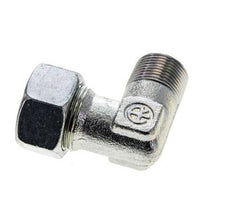 18L y M22x1,5 (con) Codo de acero galvanizado con rosca macho 315 bar ISO 8434-1