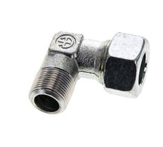 18L y M22x1,5 (con) Codo de acero galvanizado con rosca macho 315 bar ISO 8434-1