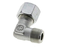 14S y M20x1,5 (con) Codo de acero galvanizado con rosca macho 630 bar ISO 8434-1