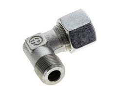 14S y M20x1,5 (con) Codo de acero galvanizado con rosca macho 630 bar ISO 8434-1