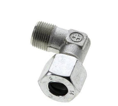 14S y M20x1,5 (con) Codo de acero galvanizado con rosca macho 630 bar ISO 8434-1