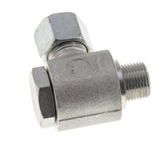 10S y G3/8'' Racor giratorio de acero con rosca macho 400 bar giratorio ISO 8434-1