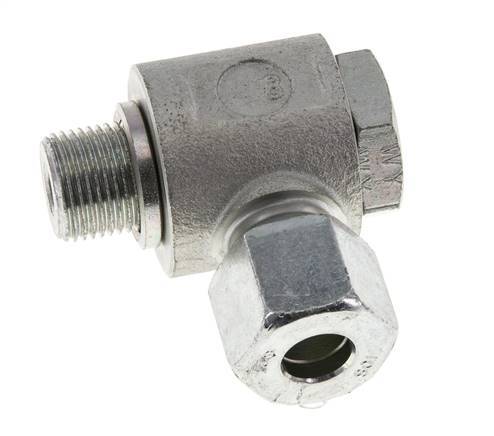 10S y G3/8'' Racor giratorio de acero con rosca macho 400 bar giratorio ISO 8434-1