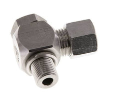 Racor giratorio de acero inoxidable 10L y G1/4'' con rosca macho 315 bar giratorio ISO 8434-1