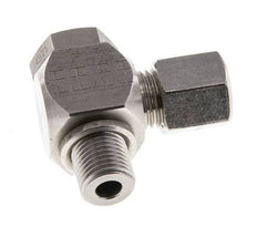 Racor giratorio de acero inoxidable 6S y G1/4'' con rosca macho 400 bar giratorio ISO 8434-1