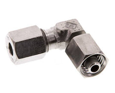 Accesorio de corte en codo de acero inoxidable 6L con rótula 315 bar FKM ajustable ISO 8434-1