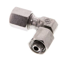 Accesorio de corte en codo de acero inoxidable 6L con rótula 315 bar FKM ajustable ISO 8434-1