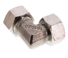 Accesorio de corte en codo de acero inoxidable 22L con rótula 160 bar FKM ajustable ISO 8434-1