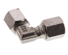 Accesorio de corte en codo de acero inoxidable 6S con rótula 630 bar FKM ajustable ISO 8434-1