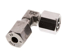 Accesorio de corte en codo de acero inoxidable 6S con rótula 630 bar FKM ajustable ISO 8434-1