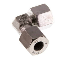 Accesorio de corte en codo de acero inoxidable 10S con rótula 630 bar FKM ajustable ISO 8434-1