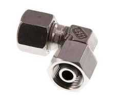 Accesorio de corte en codo de acero inoxidable 10S con rótula 630 bar FKM ajustable ISO 8434-1