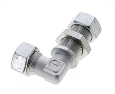 18L Zink plated Steel Elbow Cutting Fitting Bulkhead 315 bar ISO 8434-1
