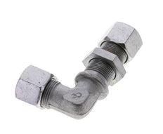 14S Zink plated Steel Elbow Cutting Fitting Bulkhead 630 bar ISO 8434-1