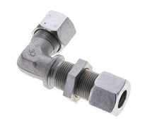 14S Zink plated Steel Elbow Cutting Fitting Bulkhead 630 bar ISO 8434-1