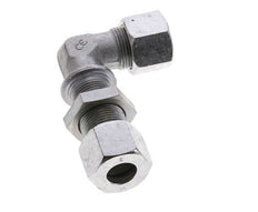 14S Zink plated Steel Elbow Cutting Fitting Bulkhead 630 bar ISO 8434-1